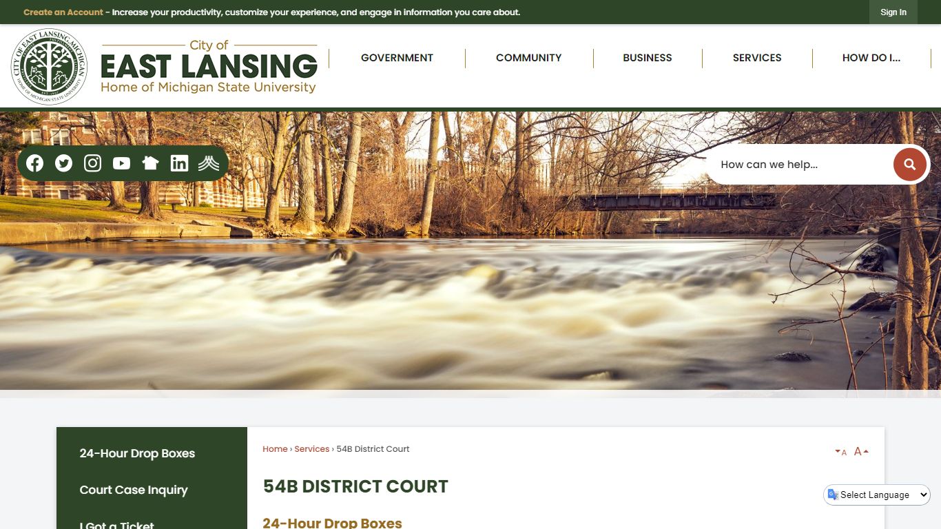 54B District Court | East Lansing, MI - Official Website